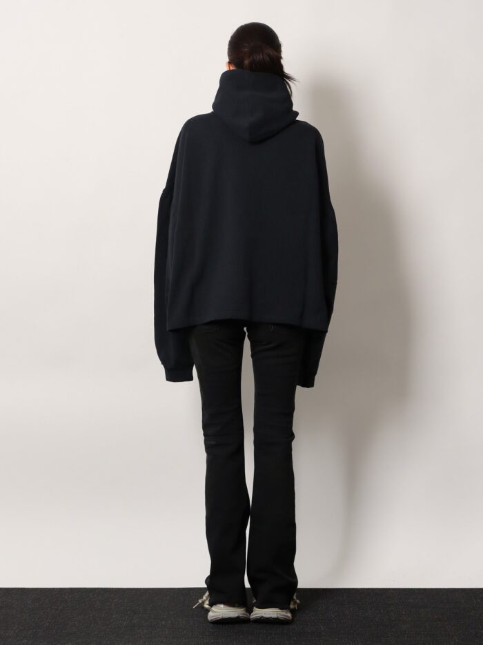 Balenciaga Cropped Cotton Sweatshirt