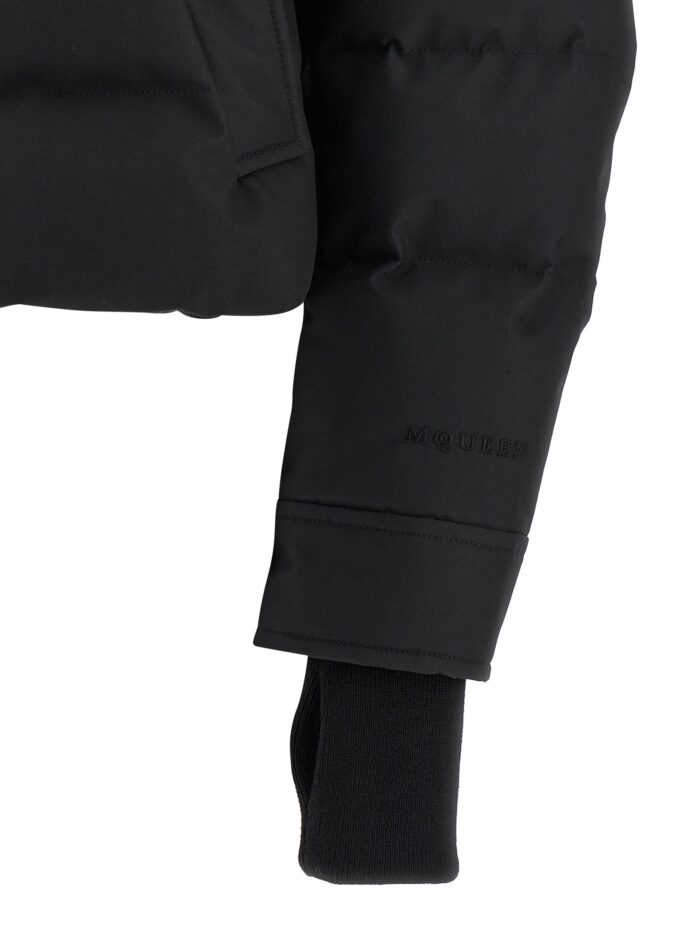 MCQUEEN Cropped Down Jacket