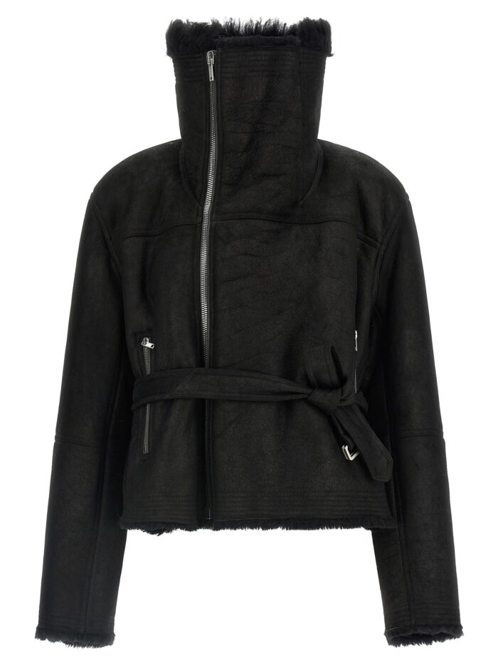 rick owens 'cropped flight' jacket RICK OWENS 'Cropped Flight' Jacket