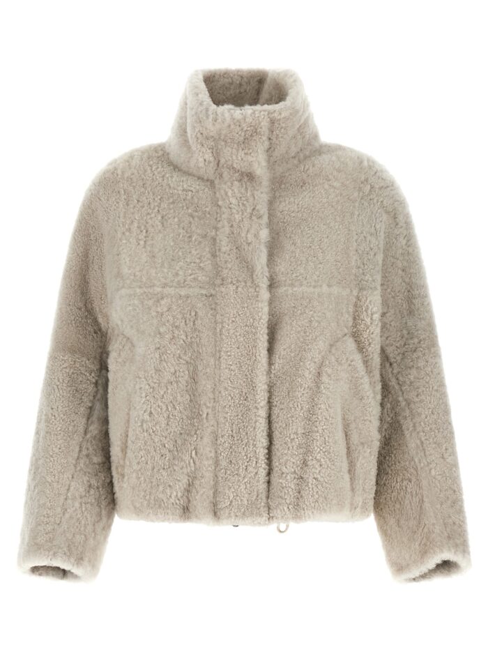 brunello cucinelli short sheepskin coat Brunello Cucinelli Short Sheepskin Coat