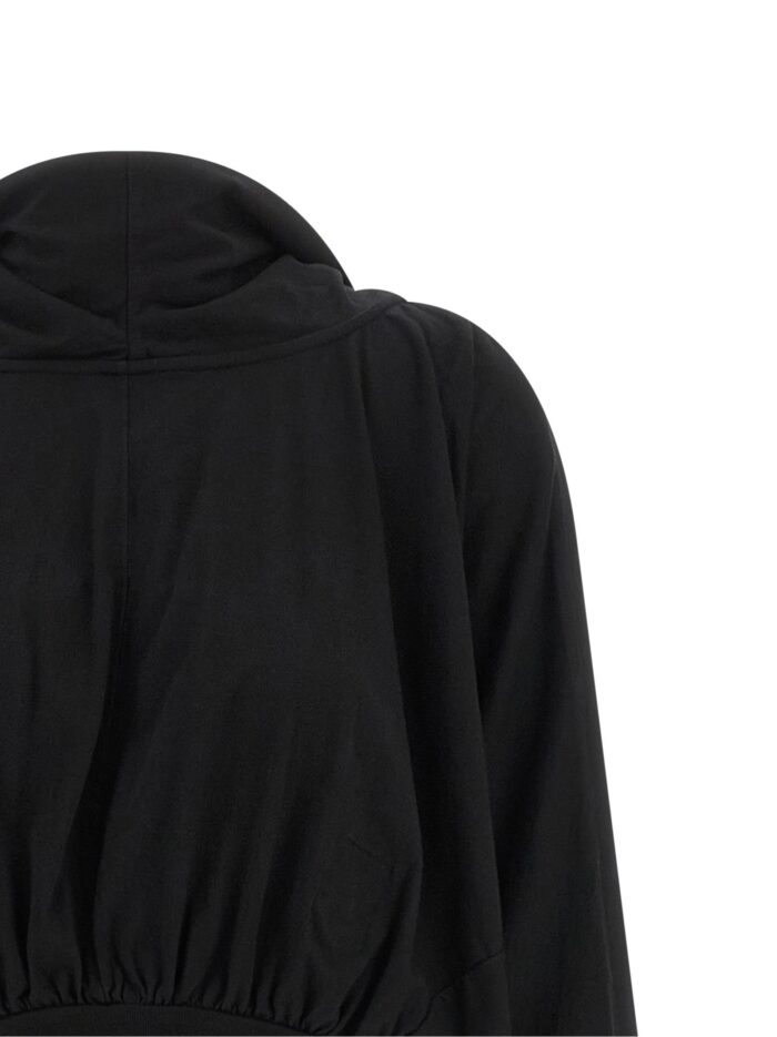 Drkshdw 'Cropped Hooded Top' Long Sleeve Sweater