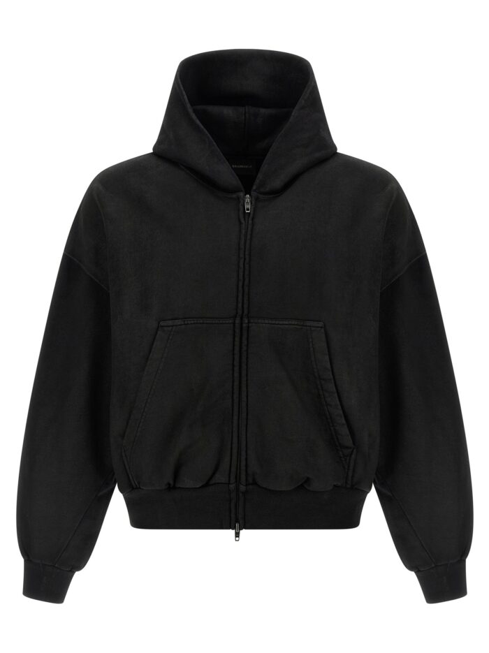 Balenciaga Cropped Hoodie