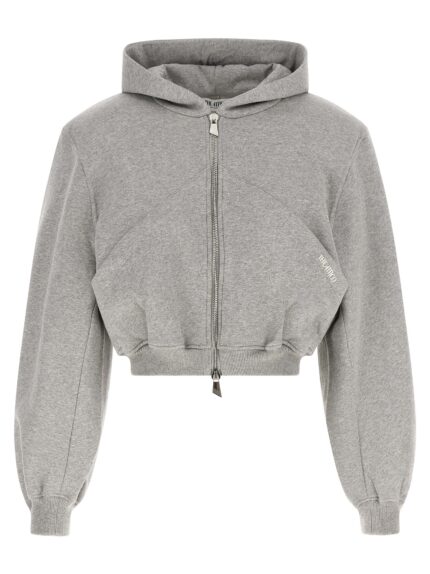 The Attico Cropped Hoodie