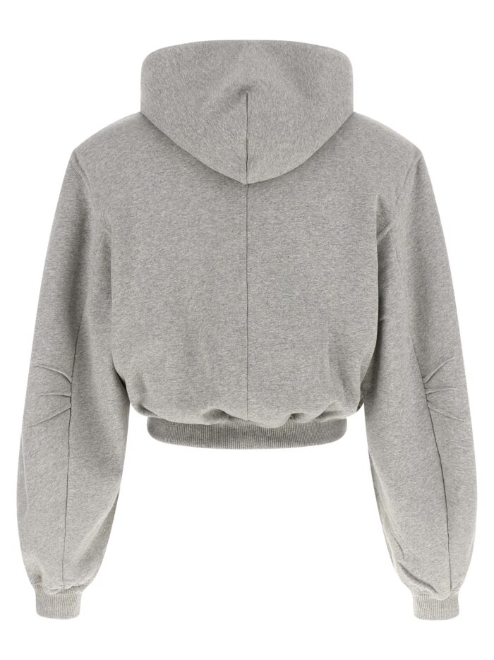 The Attico Cropped Hoodie