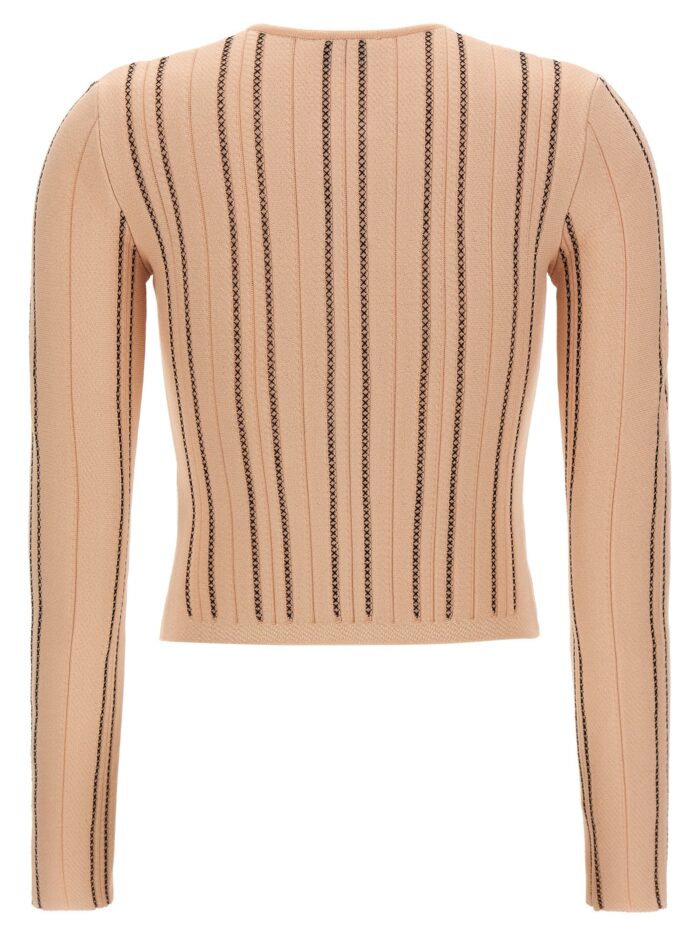 Elisabetta Franchi Cropped Knit Cardigan