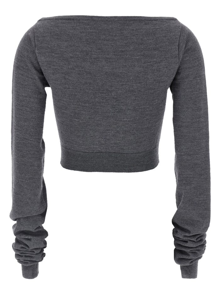 Miu Miu Cropped Knit Top