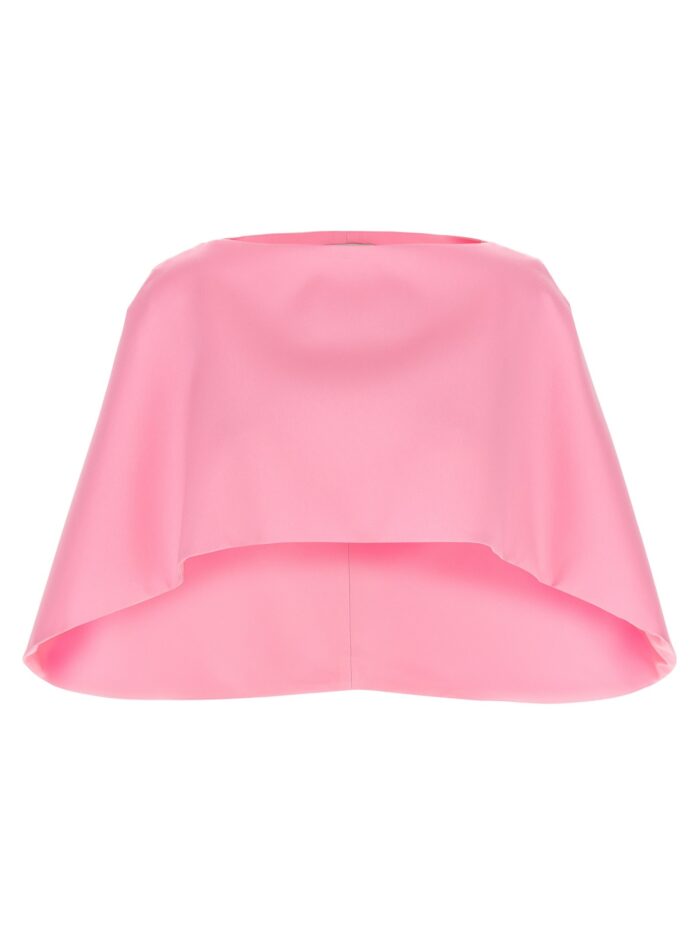 alberta ferretti cropped mantle Alberta Ferretti Cropped Mantle