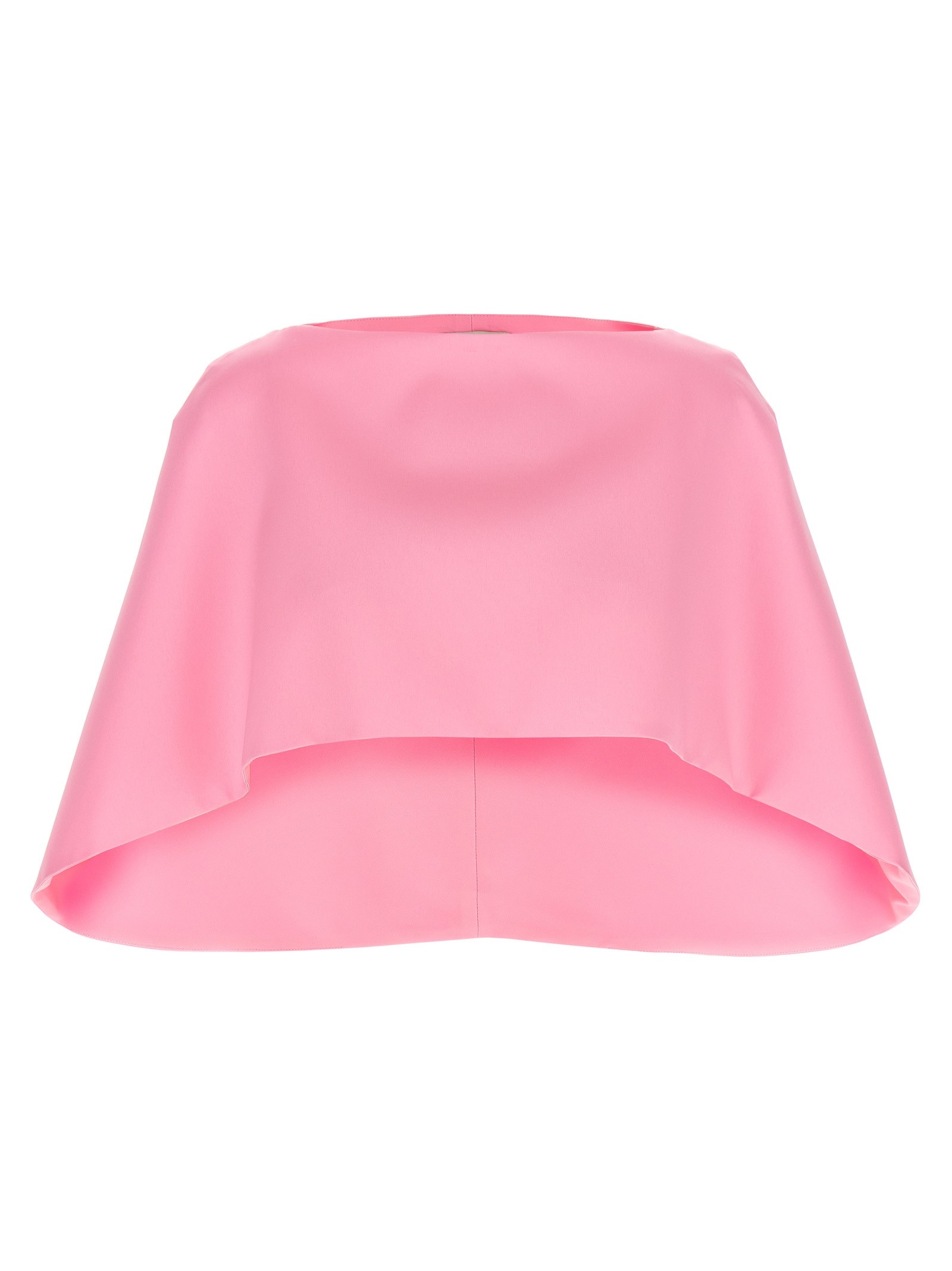 Alberta Ferretti Cropped Mantle