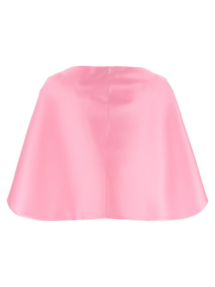 Alberta Ferretti Cropped Mantle
