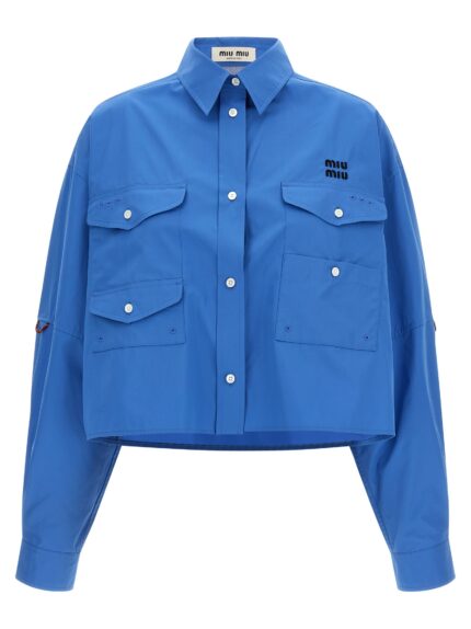 Miu Miu Cropped Overshirt