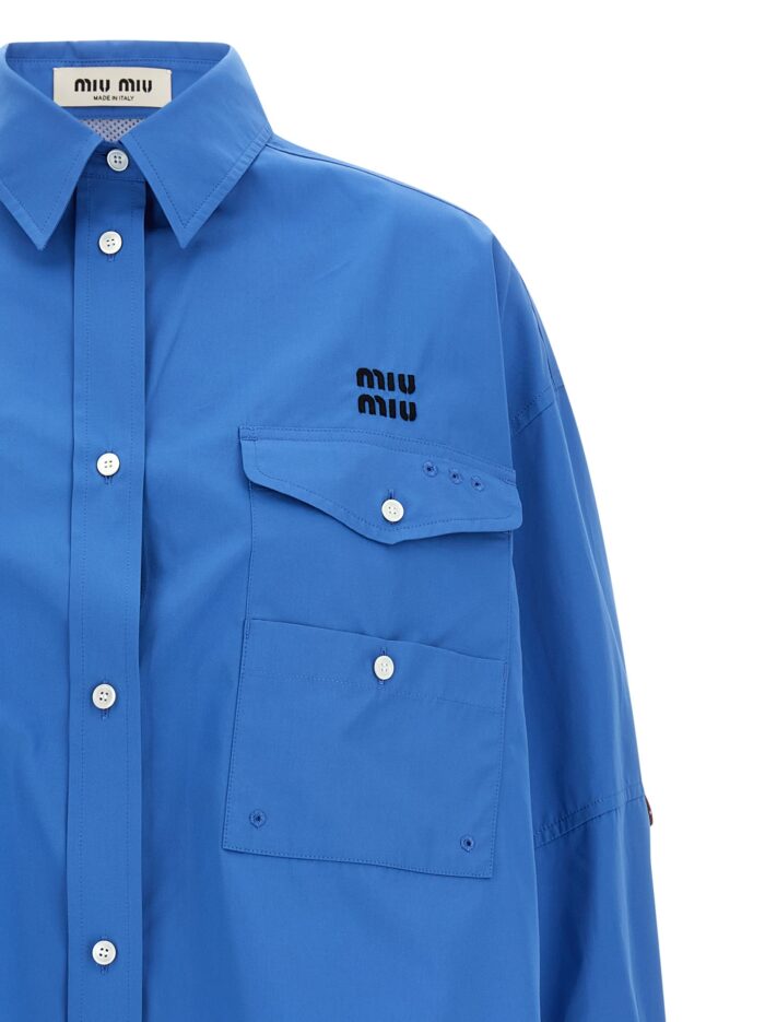 Miu Miu Cropped Overshirt