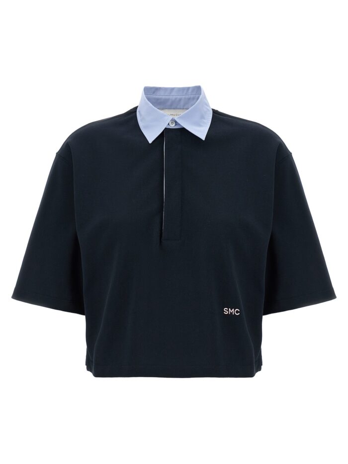 stella mccartney cropped piquet polo Stella Mccartney Cropped Piquet Polo