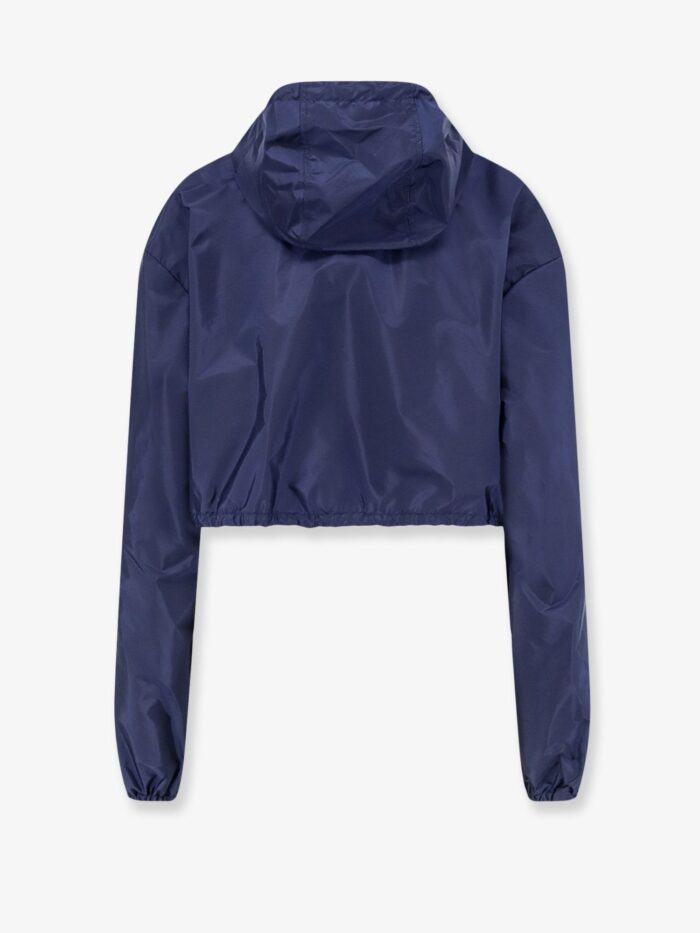 Miu Miu Cropped Recycled Nylon Jacket