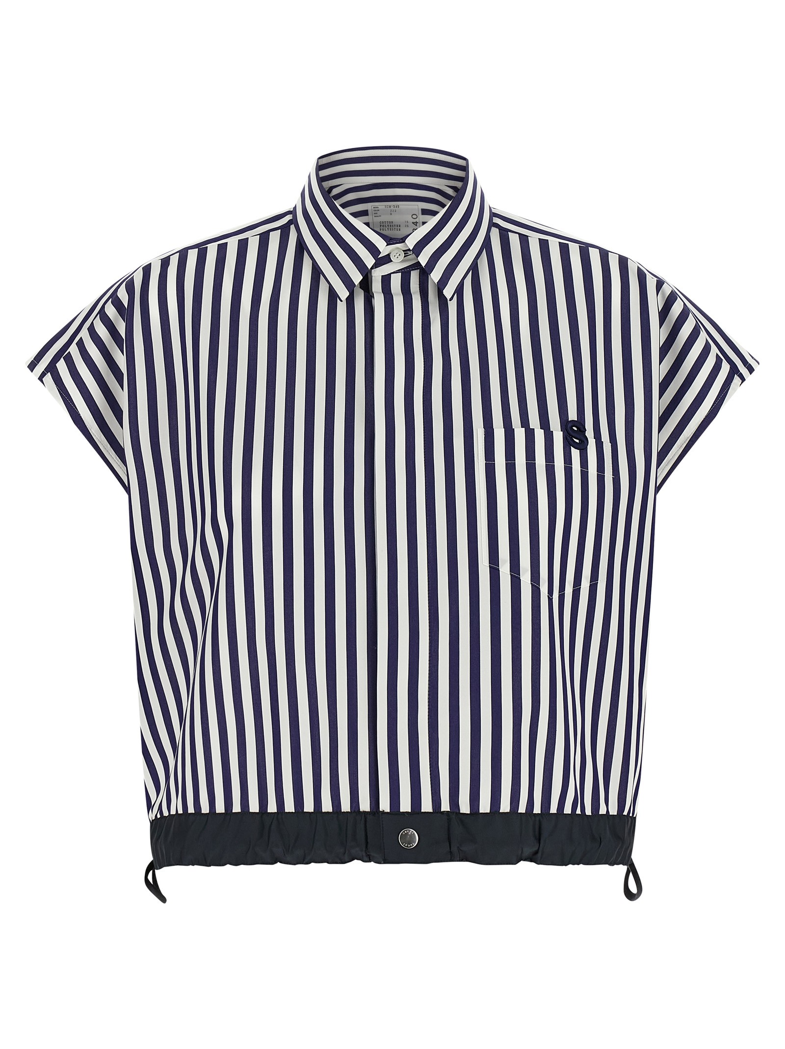 SACAI Cropped Shirt