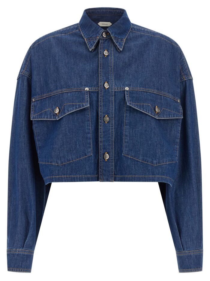 versace cropped shirt Versace Cropped Shirt