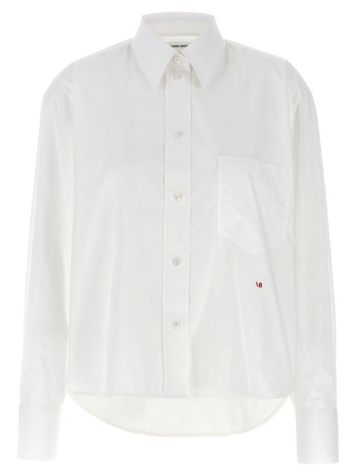 victoria beckham 'cropped' shirt Victoria Beckham 'cropped' Shirt