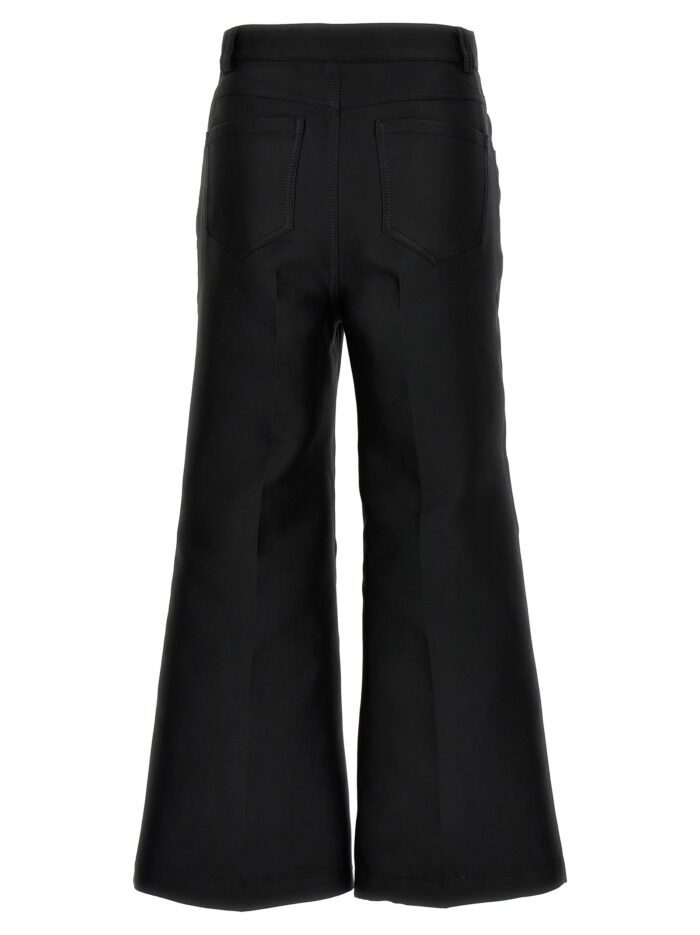 GIAMBATTISTA VALLI Cropped Silk Blend Pants