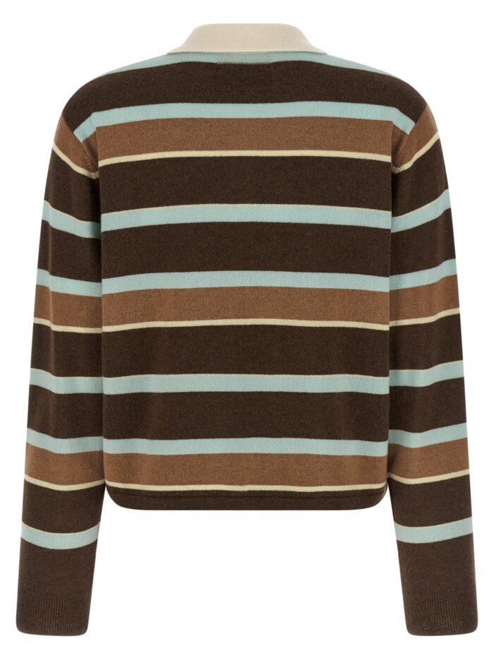 GUEST IN RESIDENCE 'Cropped Stripe Rugby' Sweater