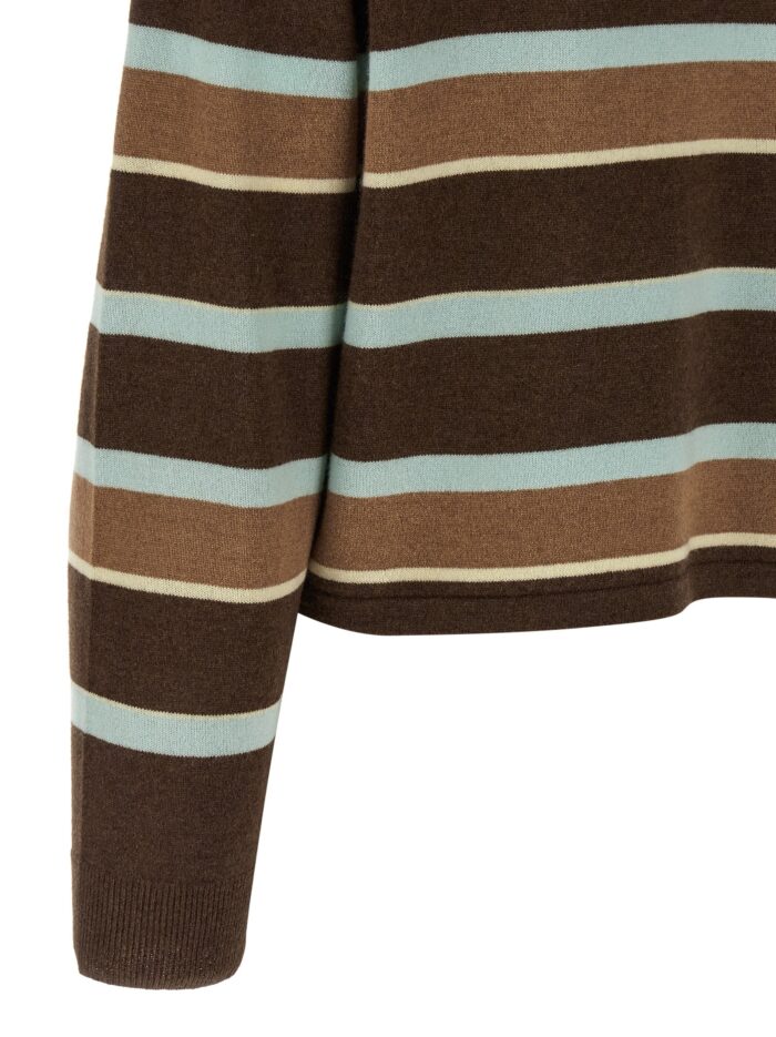 GUEST IN RESIDENCE 'Cropped Stripe Rugby' Sweater
