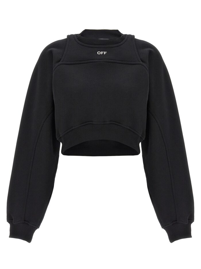 off white cropped sweatshirt Off-white Cropped Sweatshirt