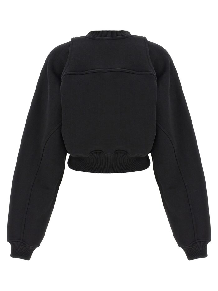 Off-white Cropped Sweatshirt