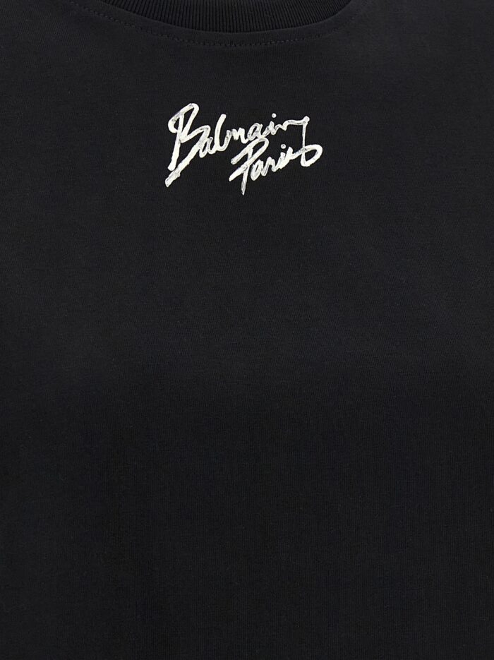 Balmain Cropped T-shirt