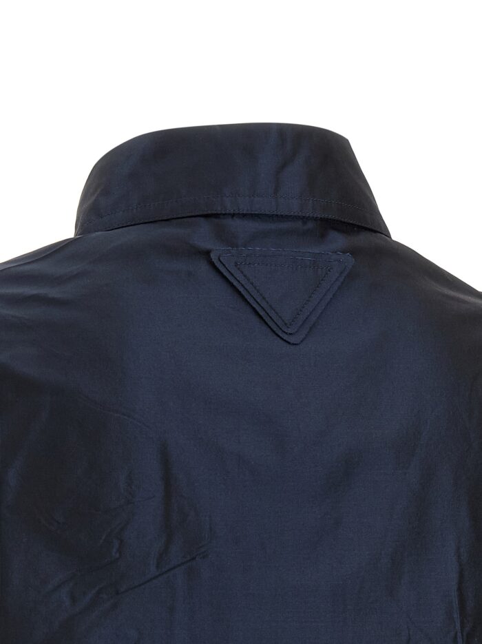 PRADA Cropped Taffeta Shirt