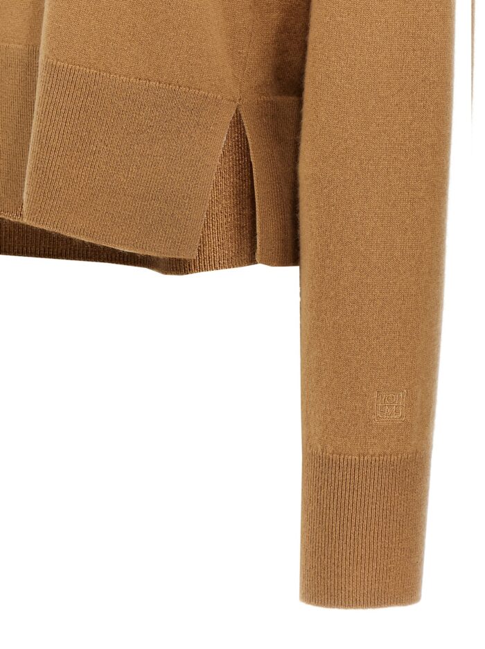 TOTEME 'Cropped Turtleneck' Turtleneck Sweater