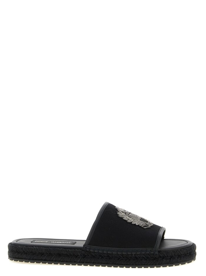 dolce & gabbana cross stitch espadrilles Dolce & Gabbana Cross-stitch Espadrilles