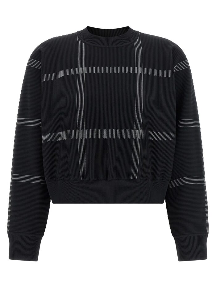 pleats please issey miyake 'crossing knit' sweater PLEATS PLEASE ISSEY MIYAKE 'Crossing Knit' Sweater