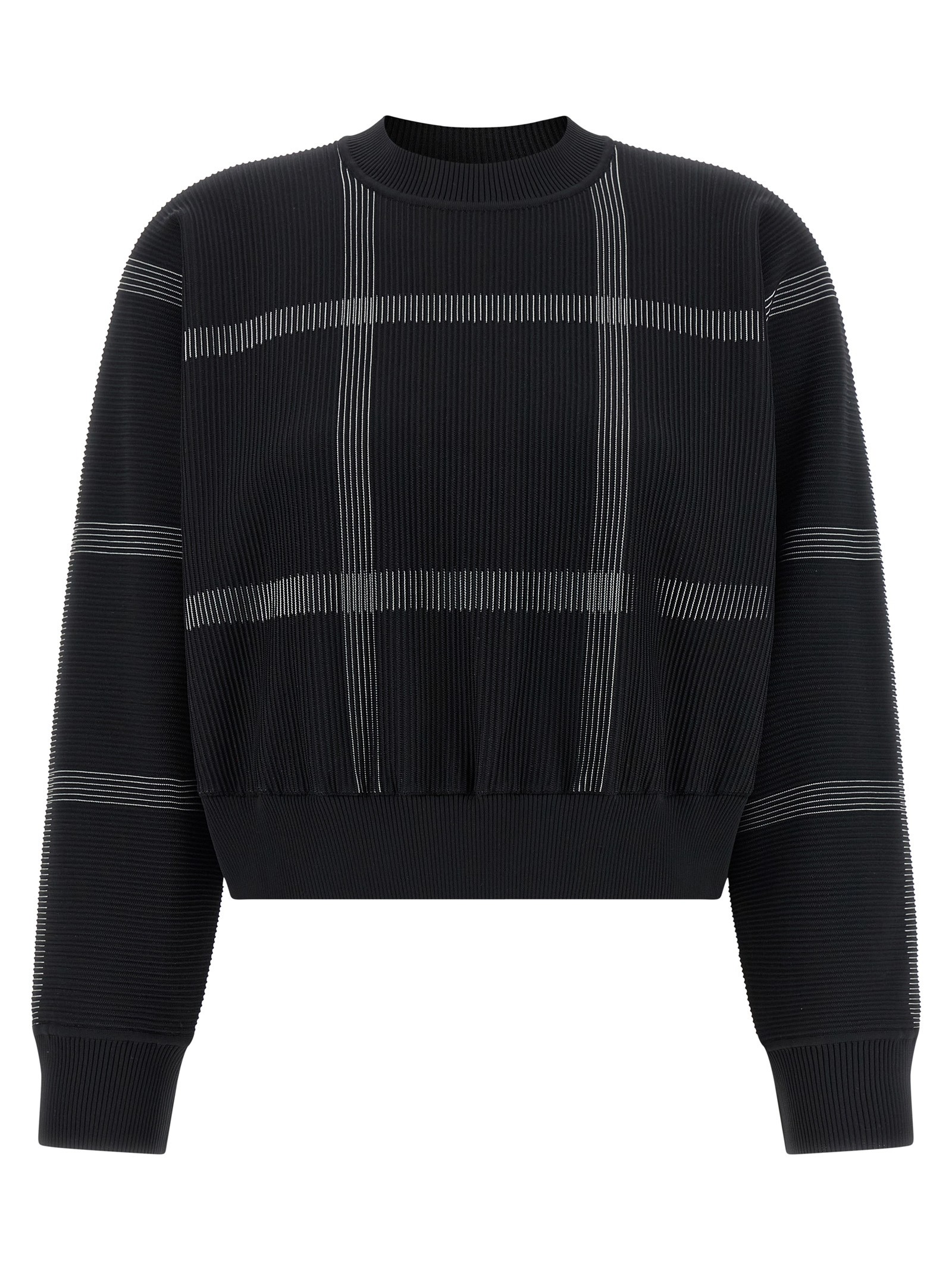 PLEATS PLEASE ISSEY MIYAKE 'Crossing Knit' Sweater