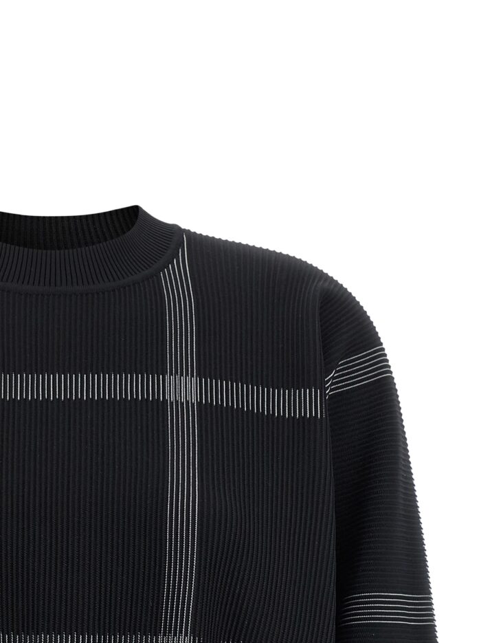 PLEATS PLEASE ISSEY MIYAKE 'Crossing Knit' Sweater