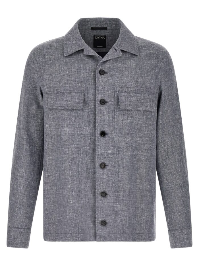 zegna 'crossover' overshirt Zegna 'Crossover' Overshirt