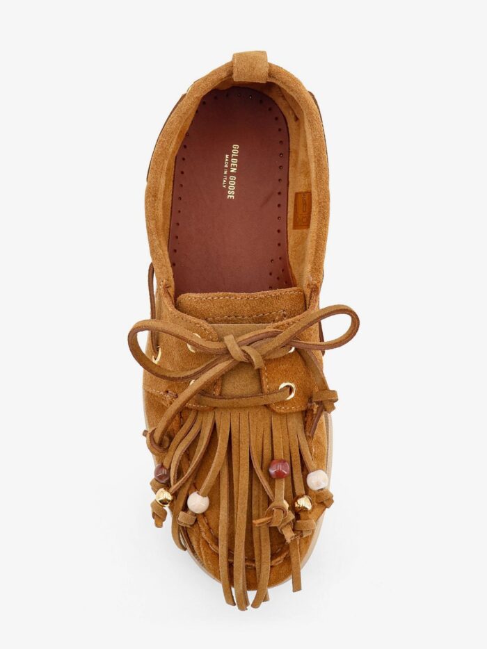 Golden Goose Deluxe Brand Cruise With Fringes Suede Loafers
