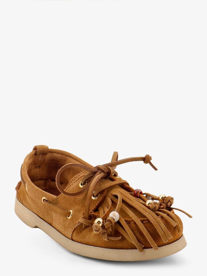 Golden Goose Deluxe Brand Cruise With Fringes Suede Loafers