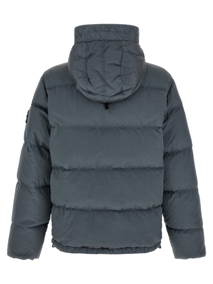 Stone Island Crumpled Effect Down Jacket