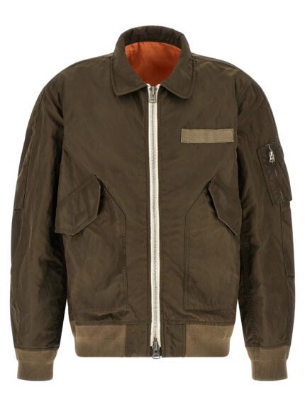 SACAI Crumpled Nylon Jacket