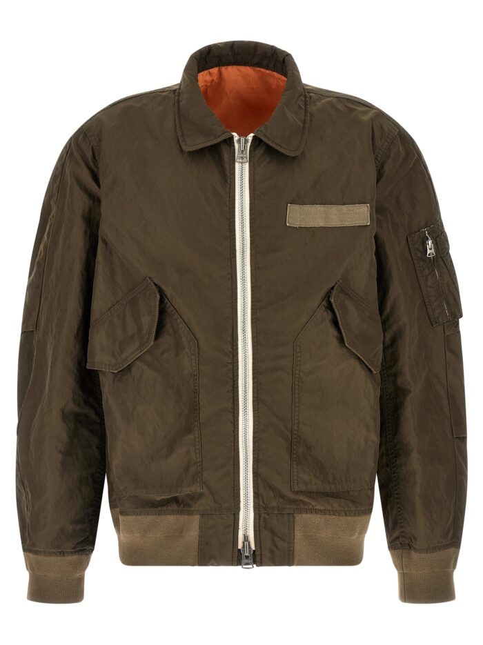 sacai crumpled nylon jacket SACAI Crumpled Nylon Jacket