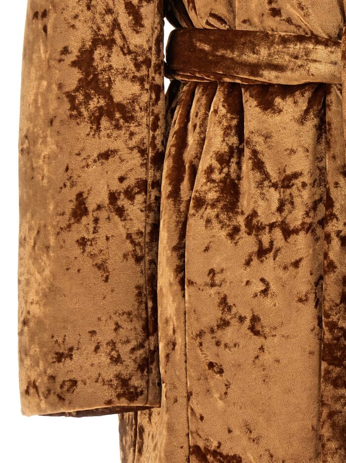 ATLEIN 'Crushed Velvet' Coat