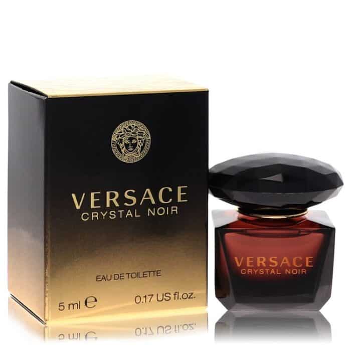Crystal Noir By Versace - Mini EDT .17 Oz