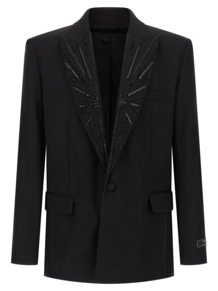Balmain Crystal Blazer