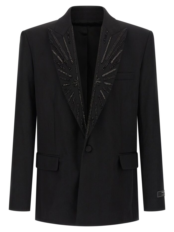 balmain crystal blazer Balmain Crystal Blazer