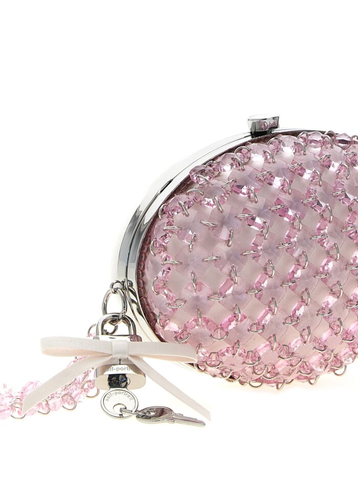 SELF PORTRAIT 'Crystal Chain' Clutch