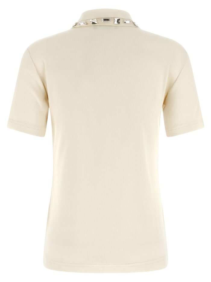 Fabiana Filippi Crystal Collar Polo Shirt