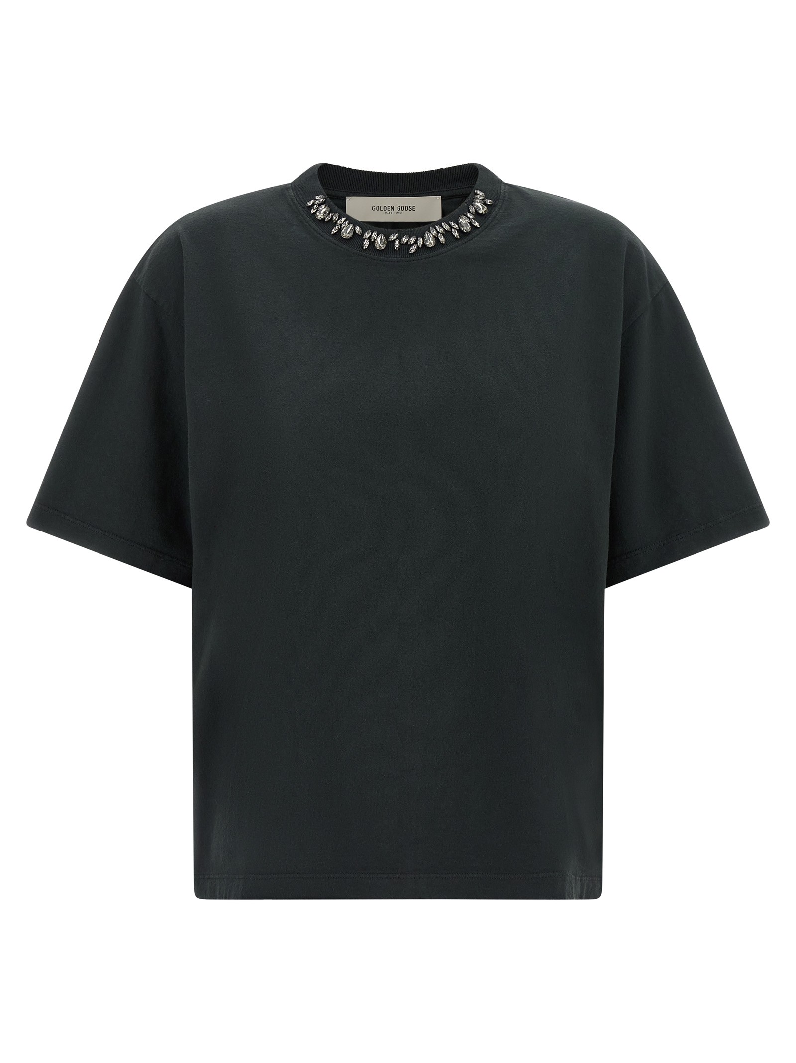 Golden Goose Deluxe Brand Crystal Crew Neck T-shirt