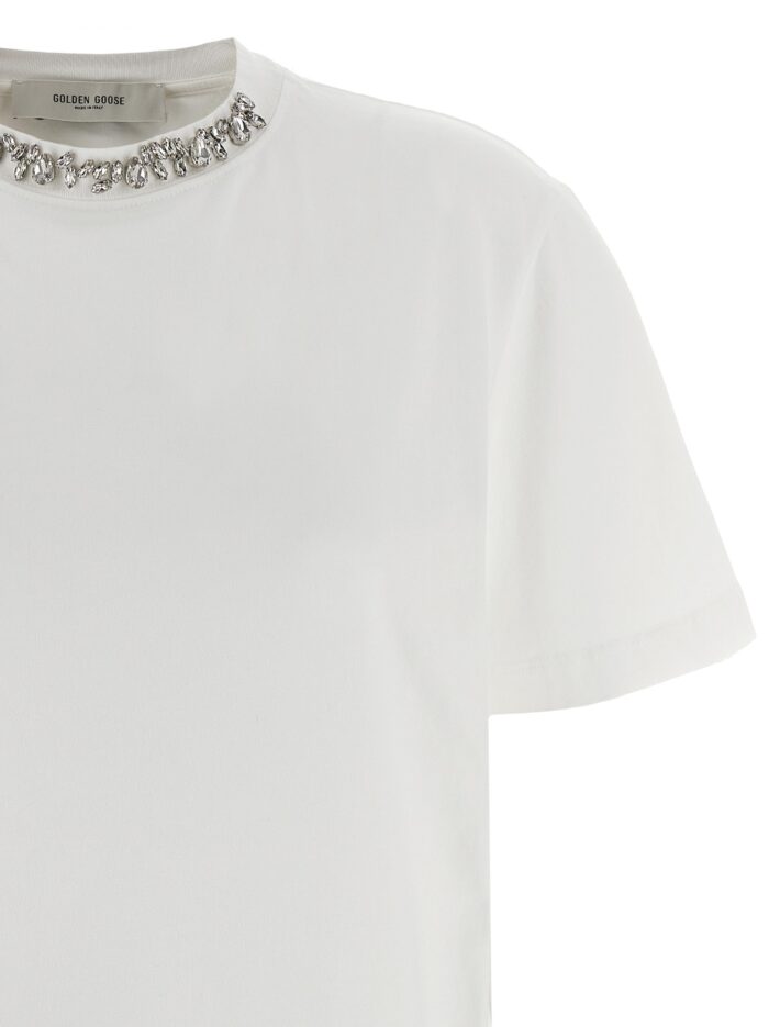 Golden Goose Deluxe Brand Crystal Crew Neck T-shirt