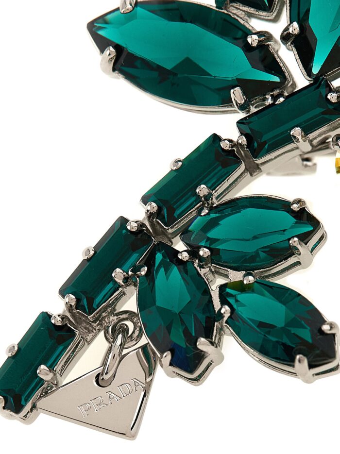 PRADA 'Crystal Flowers' Brooch