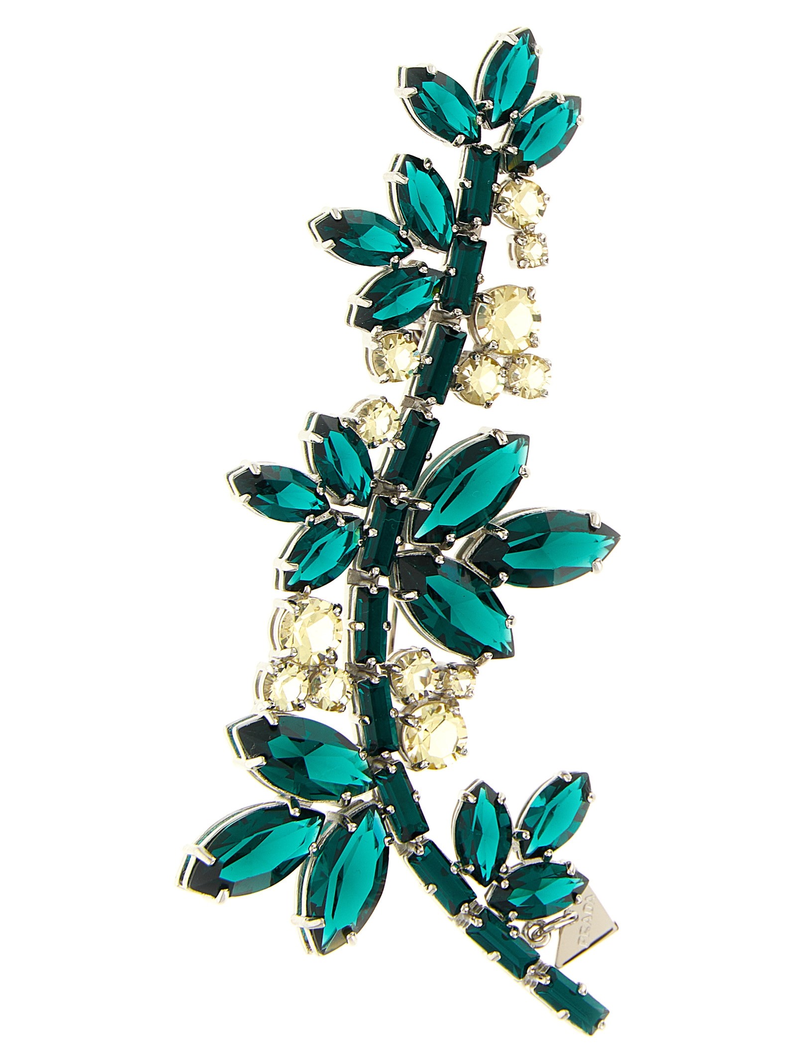 PRADA 'Crystal Flowers' Brooch