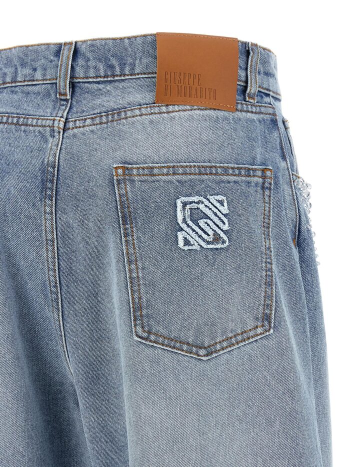 GIUSEPPE DI MORABITO Crystal Jeans