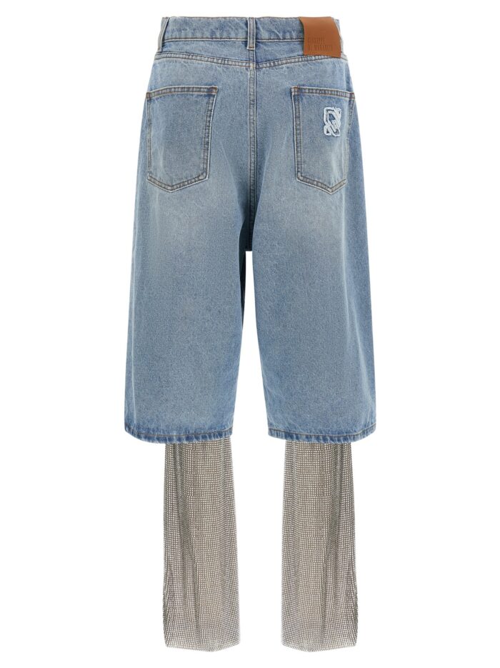 GIUSEPPE DI MORABITO Crystal Jeans + Leggings